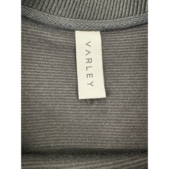 Varley Manning Sweatshirt ribbed Size M in Black - Picture 7 of 9